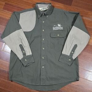 Bob Allen Since 1946 Hunting Shooting Guide Shirt Rocky Mnt Elk Medium
